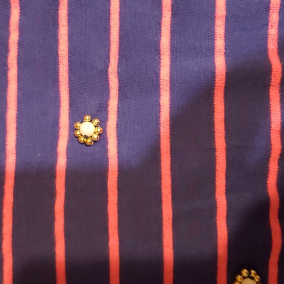 Lilly Pulitzer striped tie front top - Picture 7 of 7